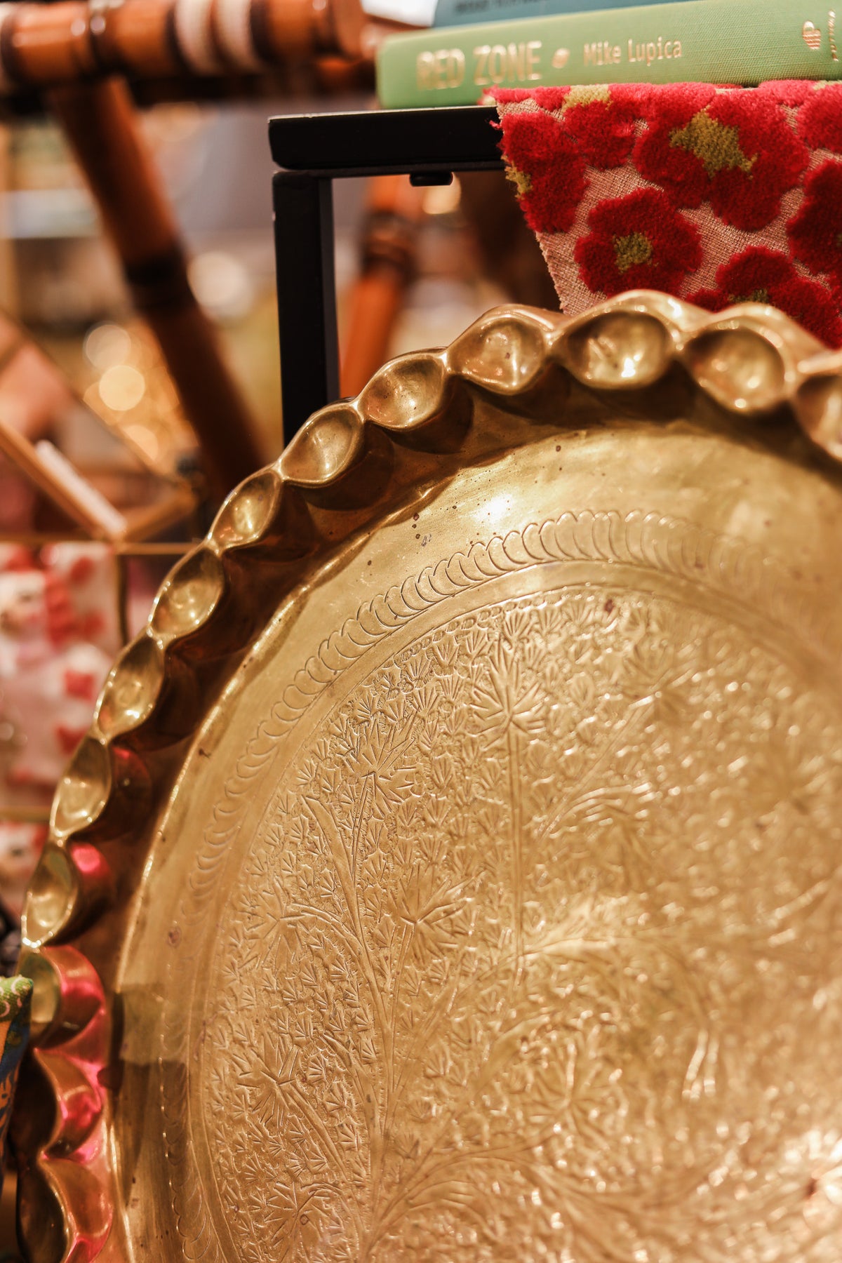 Brass Thumbprint Tray
