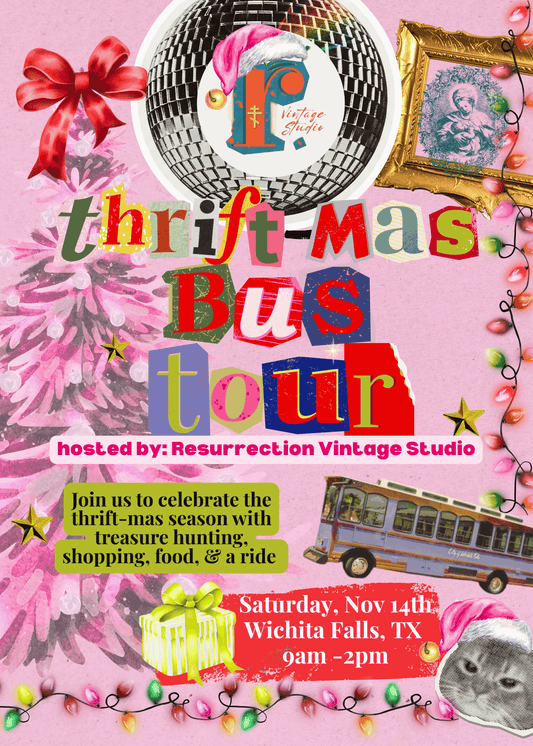 Thrift-mas Bus Tour by Resurrection